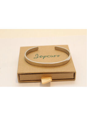 Jopcuff Women’s Expressions Silver Cuff Bracelet One Size